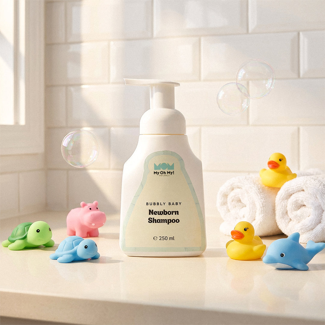 Bubbly Baby | %100 Doğal Kokusuz Yenidoğan Köpük Bebek Şampuanı