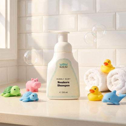 Bubbly Baby | %100 Doğal Kokusuz Yenidoğan Köpük Bebek Şampuanı